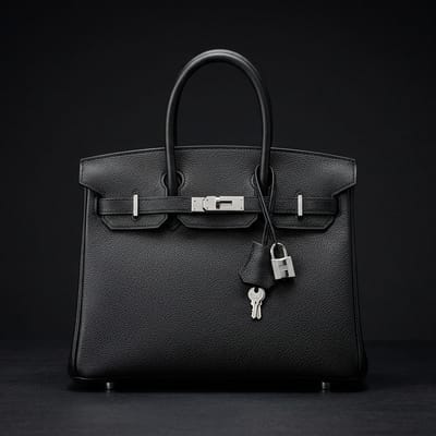 Birkin 25 Togo Noir