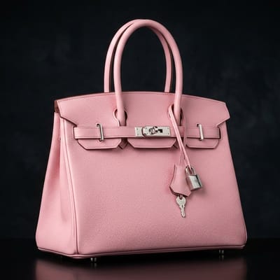Birkin 30 Epsom Rose Sakura