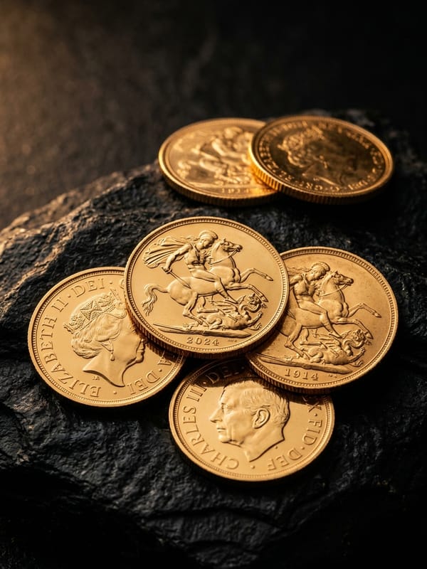 Gold Sovereign Coins